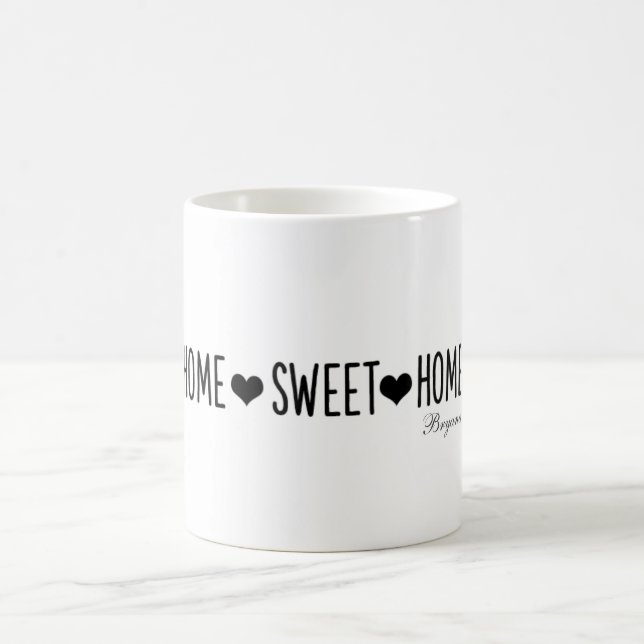 Caneca De Café Home Sweet Personalizado Personalizado (Centro)