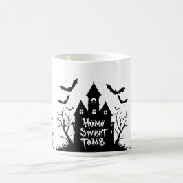 Caneca De Café Home Sweet Tomb Mug | Funny Gothic Halloween Cup