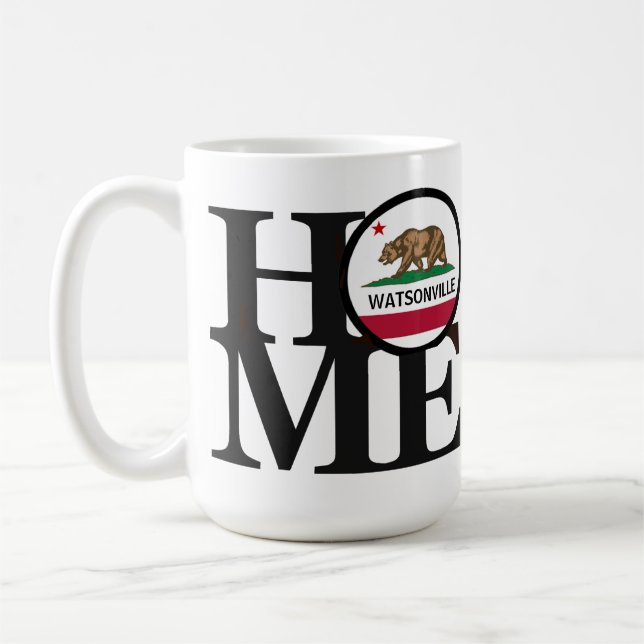 Caneca De Café HOME Watsonville CA (Esquerda)