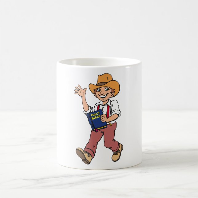 Caneca De Café Homem Com Bíblia (Criador carregado)