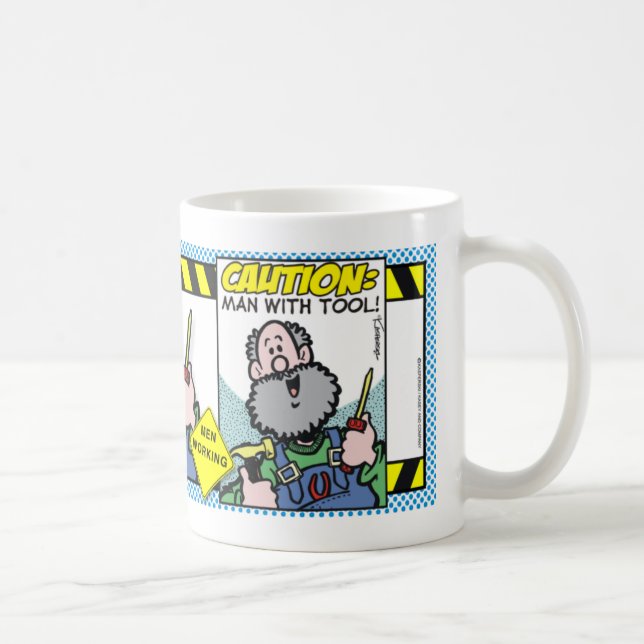 Caneca De Café Homem com ferramenta (Direita)