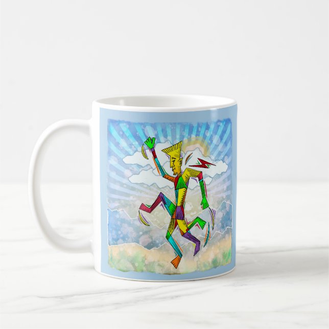 Caneca De Café Homem Corredor (Esquerda)