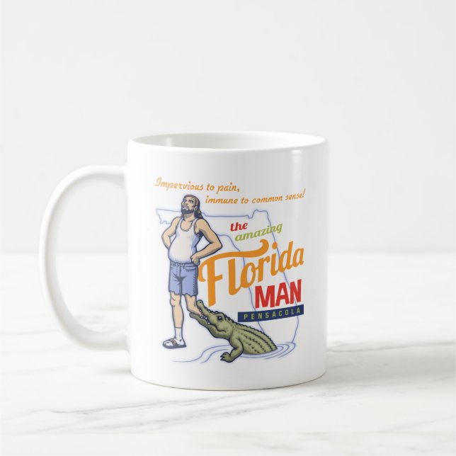 Caneca De Café Homem da Flórida (Esquerda)