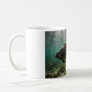Caneca De Café Homem da Flórida Tripletail Armadilha de Caranguej