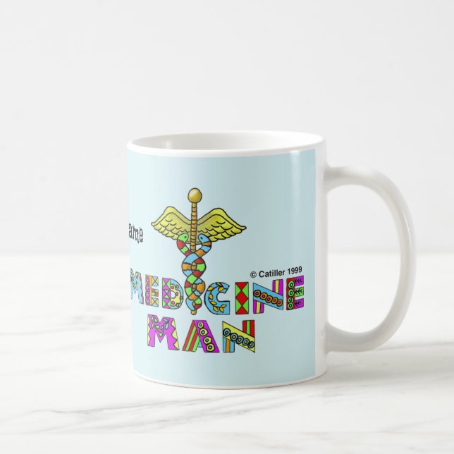 Caneca De Café Homem da medicina (Direita)