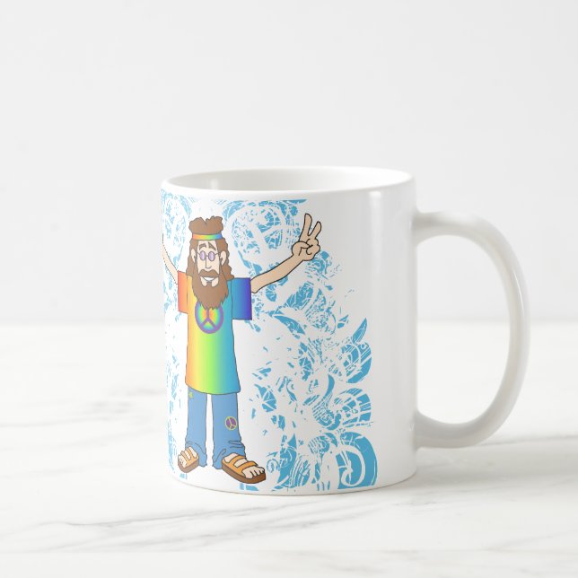 Caneca De Café Homem da Paz (Direita)