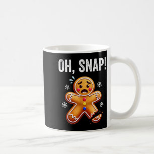 Caneca De Café Homem de Biscoito de Gengibre Engraçado Natal Xmas