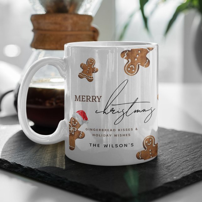 Caneca De Café Homem de gengibre doce Natal  (Criador carregado)