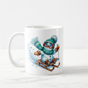 Caneca de Café Homem de Neve