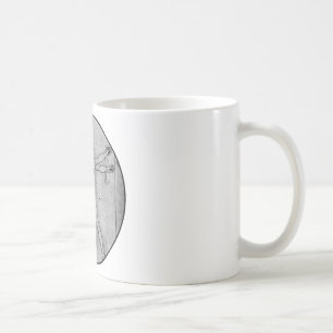 Caneca De Café Homem de Vitruvius