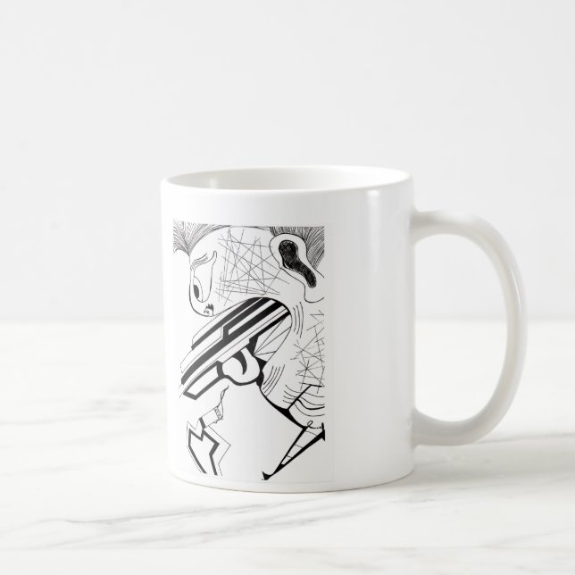 Caneca De Café Homem do disparador (Direita)