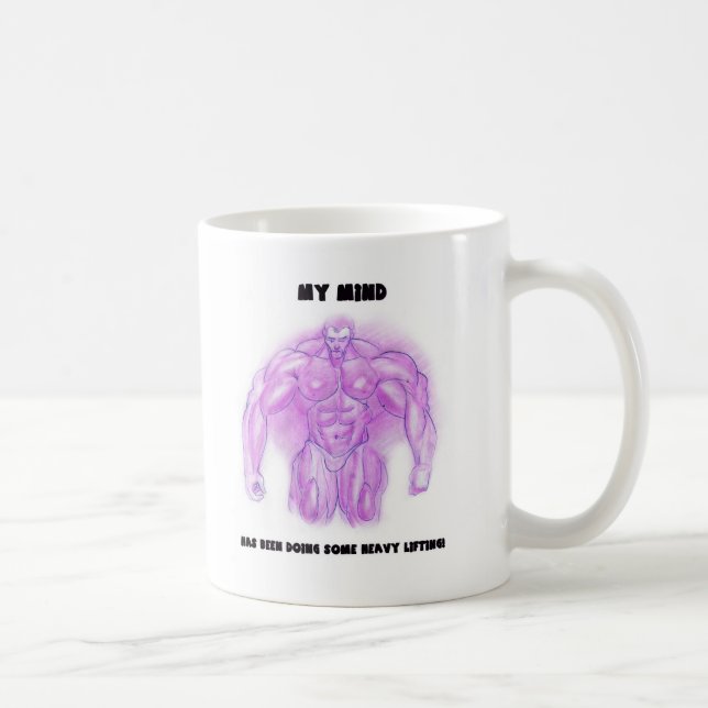 Caneca De Café Homem do músculo (Direita)
