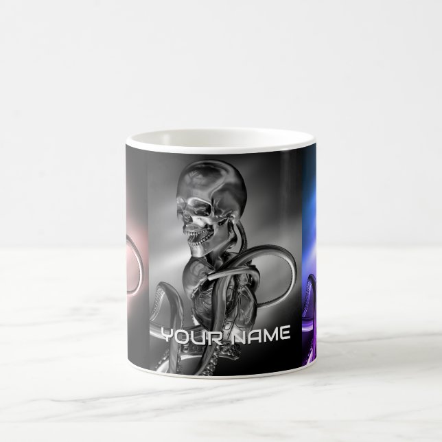 Caneca De Café Homem híbrido fantasma (Centro)