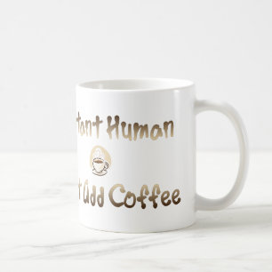 Caneca De Café Homem instantâneo