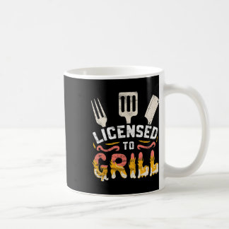 Caneca De Café Homem licenciado para grelhar 'Churrasco Churrasco
