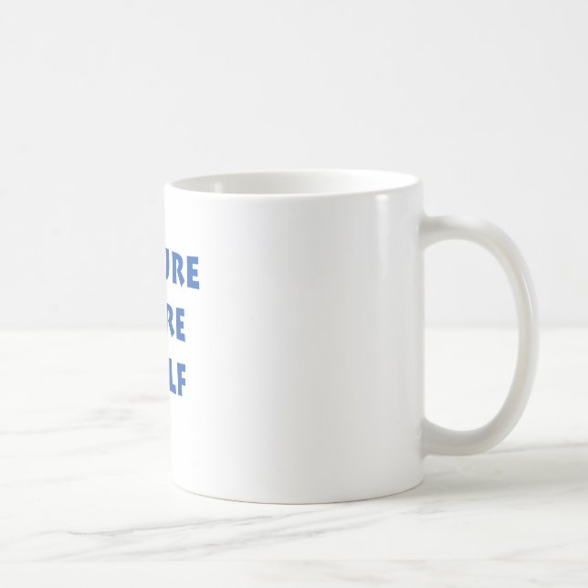 Caneca De Café Homem-lobo futuro (Direita)
