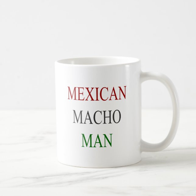 Caneca De Café Homem macho mexicano (Direita)