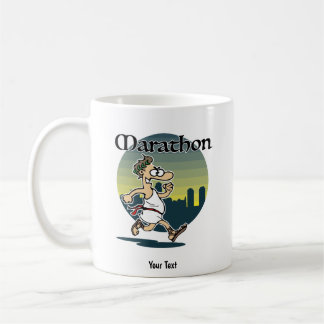 Caneca De Café Homem Maratona