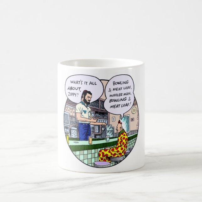 Caneca De Café Homem Mug#1 do silencioso (Centro)