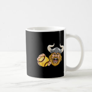 Caneca De Café Homem Personagem de Desenho Animado Viking Softll