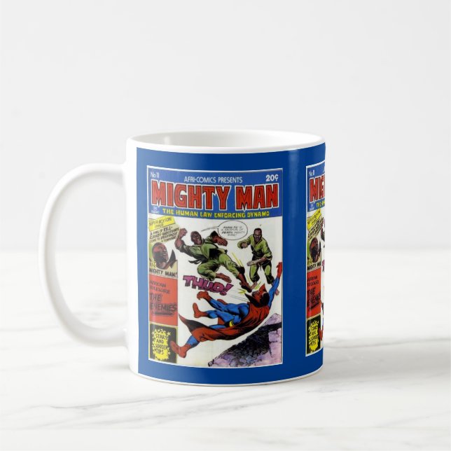 Caneca De Café Homem-Poderoso 1 (Esquerda)