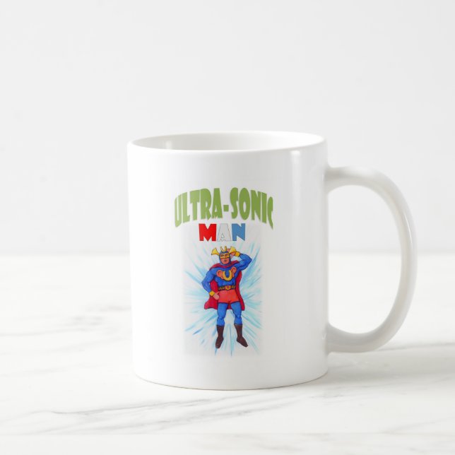 Caneca De Café Homem ultra-sônico (Direita)