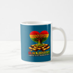 Caneca De Café Homenageando o passado inspirando o futuro mês da