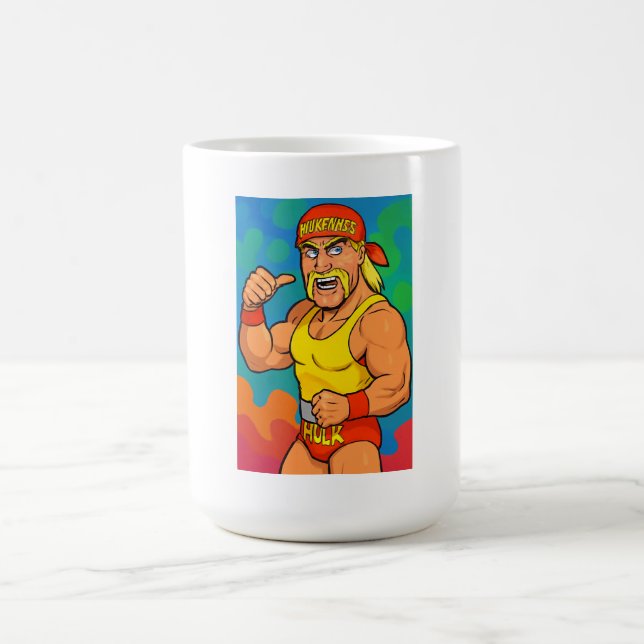 Caneca De Café Homenagem ao Hulk Hogan (Centro)