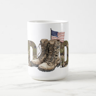 Caneca De Café Homenagem Militar, Ao Pai