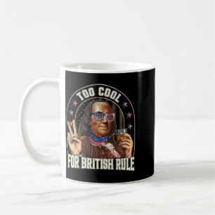 Caneca De Café Homens 4 de Julho É Muito Legal Para a Regra Britâ