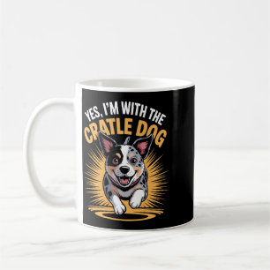 Caneca De Café Homens Cachorro de Estimação Engraçado Com O Austr
