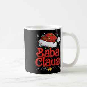 Caneca De Café Homens Claus Legal Com Chapéu de Papai Noel Luzes