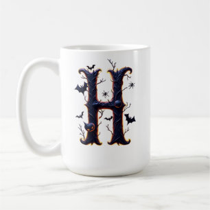 Caneca De Café Homens da Letra H Assustadora