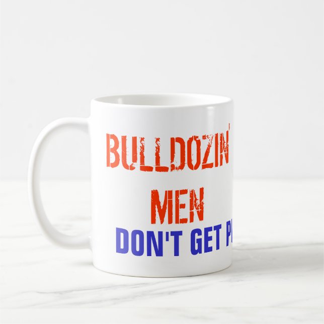 Caneca De Café Homens de Bulldozin (Esquerda)