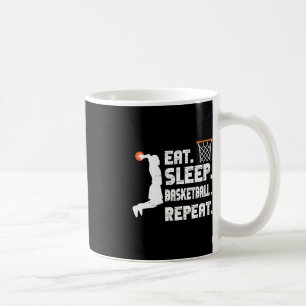 Caneca De Café Homens do esporte de basquete que reproduzem o bas