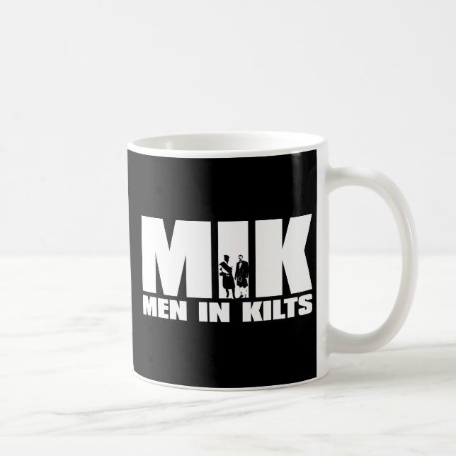 Caneca De Café Homens em Kilts Mug (Direita)