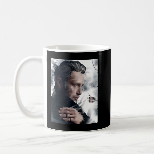 Caneca De Café Homens Engraçados Madeiras Influentes Mikkelsen Te (Esquerda)