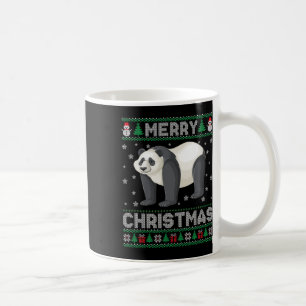 Caneca De Café Homens Panda Mulheres Crianças Suéter De Natal Fei
