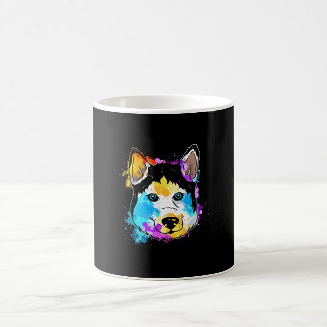 Caneca De Café Homens-Presente-Justas Siberianos Husky (Centro)