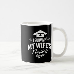 Caneca De Café Homens Sobreviveram ao Grau de Enfermagem das Espo
