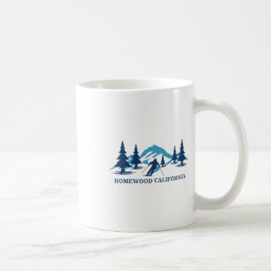Caneca De Café Homewood Califórnia Estação de Esqui Esquiando Esq