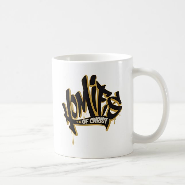 Caneca De Café Homies de Christ® (Direita)