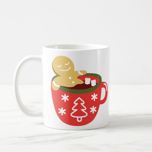 Caneca De Café Homme de Biscoito de Gengibre Chocolate Quente Jac (Esquerda)