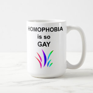 Caneca De Café Homofobia é tão Gay