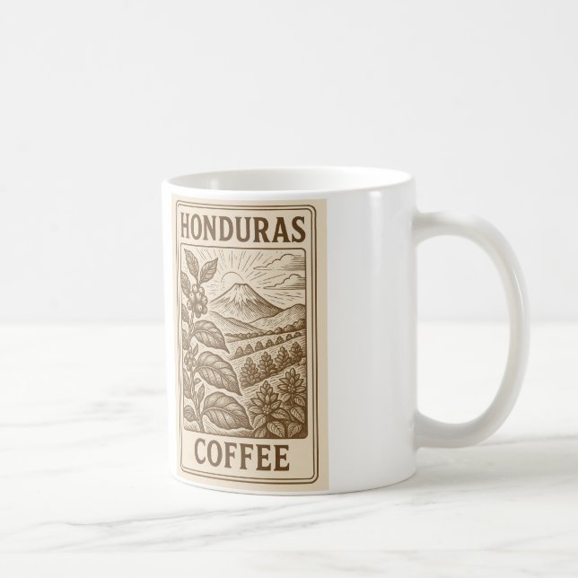 Caneca De Café Honduras (Direita)