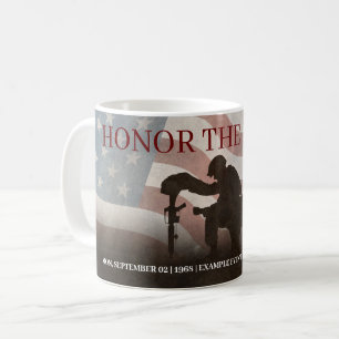 Caneca De Café Honor The Fallen