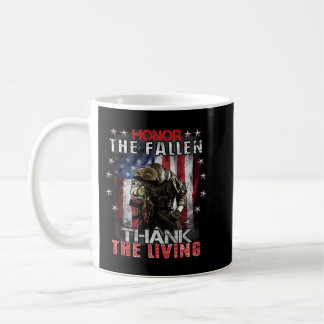 Caneca De Café Honra o Fallen Veteran Themed Militar Support V