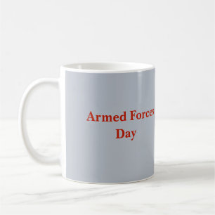 Caneca De Café Honrando Nossos Heróis: Celebração do Dia das Forç