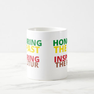 Caneca De Café Honrando o passado inspirando o futuro Mínimo