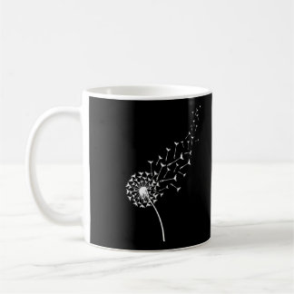 Caneca De Café Hoodie White Dandelion